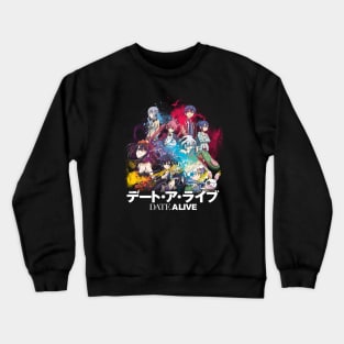 Classic Photo Characters A Live Romance Manga Crewneck Sweatshirt